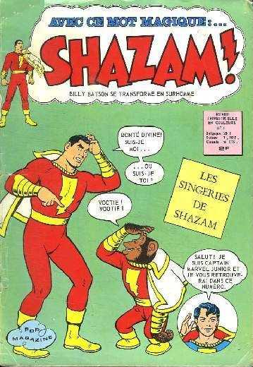 Scan de la Couverture Shazam n 8